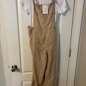 Tan Women's Jumpsuit